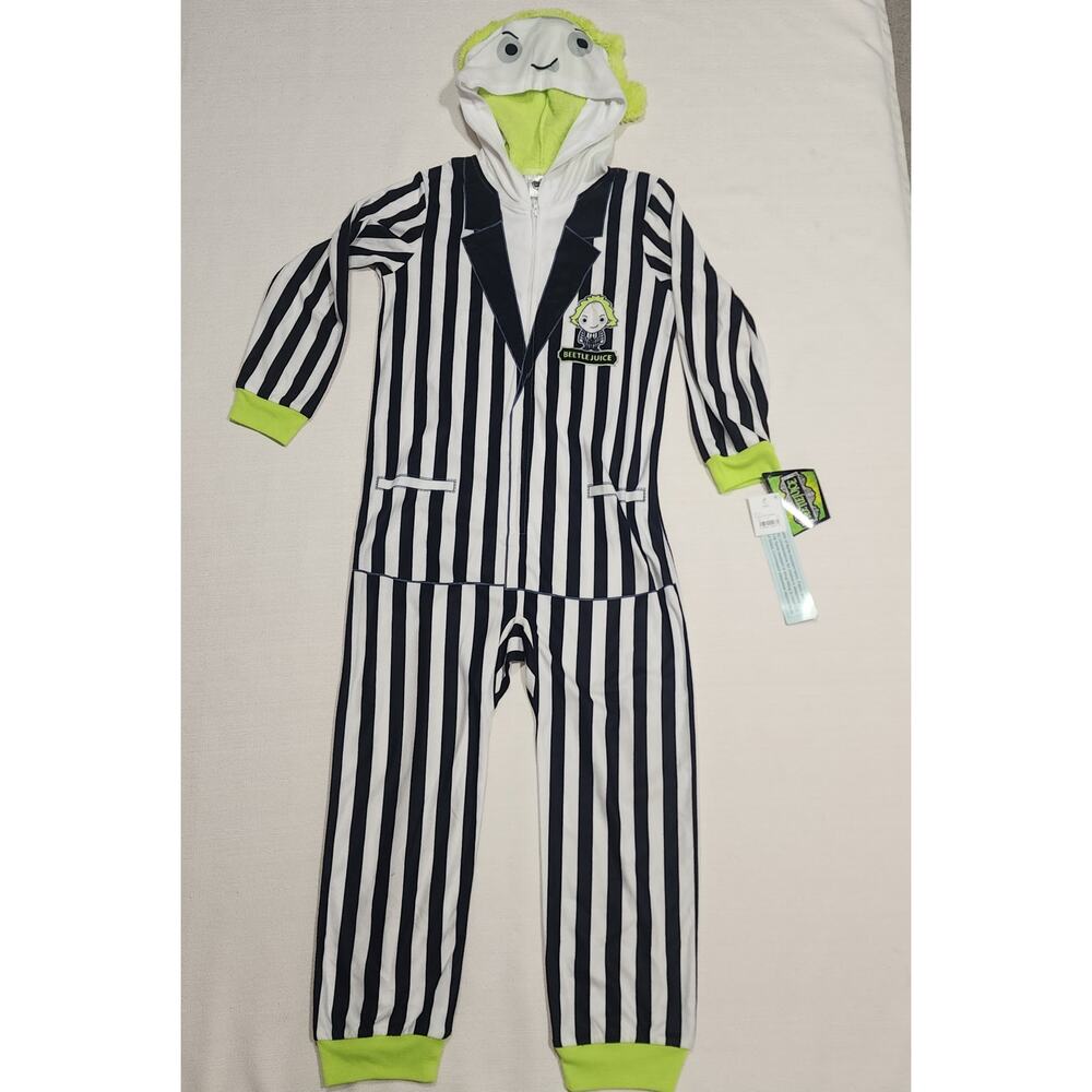Beetlejuice union suit size medium kids
